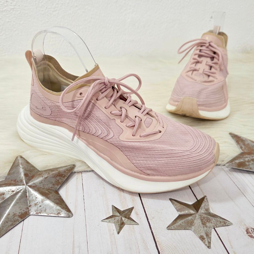 APL Streamline sneakers Rose Dust pink champagne gold running women's size 8